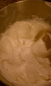 Light and fluffy. It has the potential to bring tears to your eyes...it's that good.